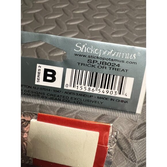 JOLEE'S Boutique Stickers TRICK OR TREAT Halloween Candy 3D Jolees Vintage Card - Picture 3 of 4